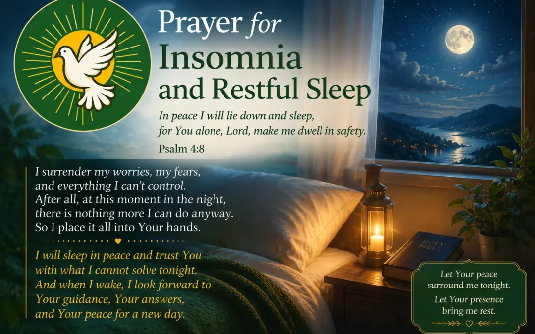 Prayer for Insomnia and Restful Sleep